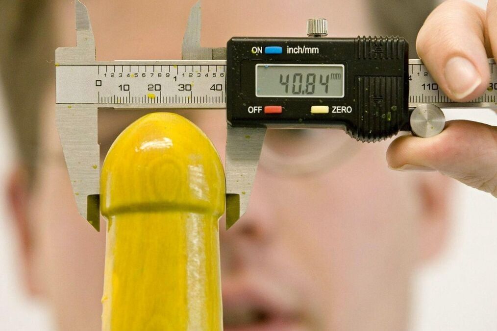 mjerenje volumena penisa prije povećanja